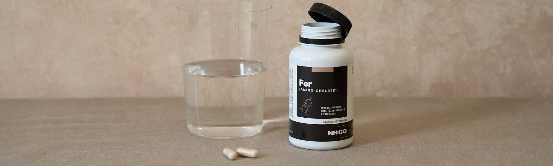 Etude Fer bisglycinate Amino chélaté